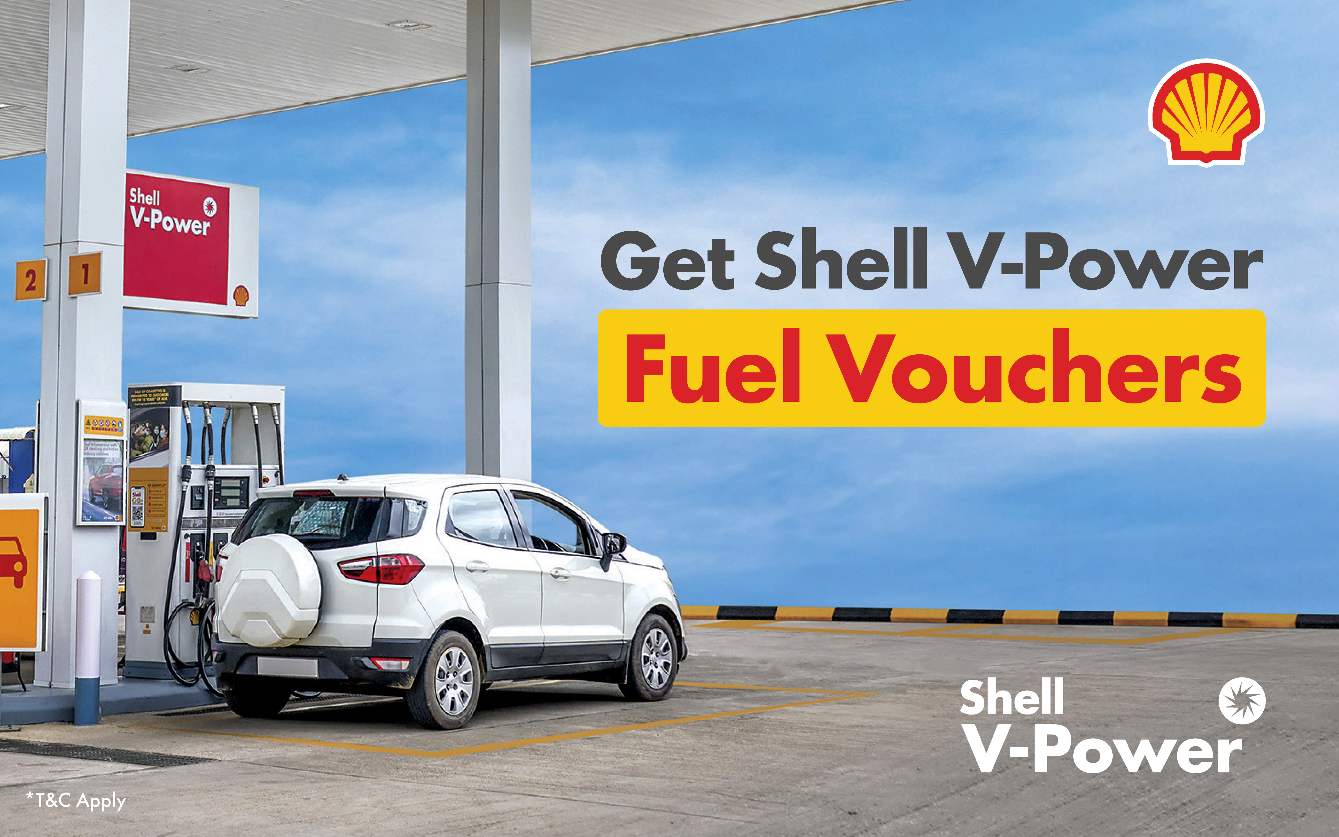 Shell V-Power (2.50% OFF)