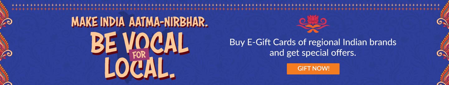 Vocal for Local E-Gift Cards.