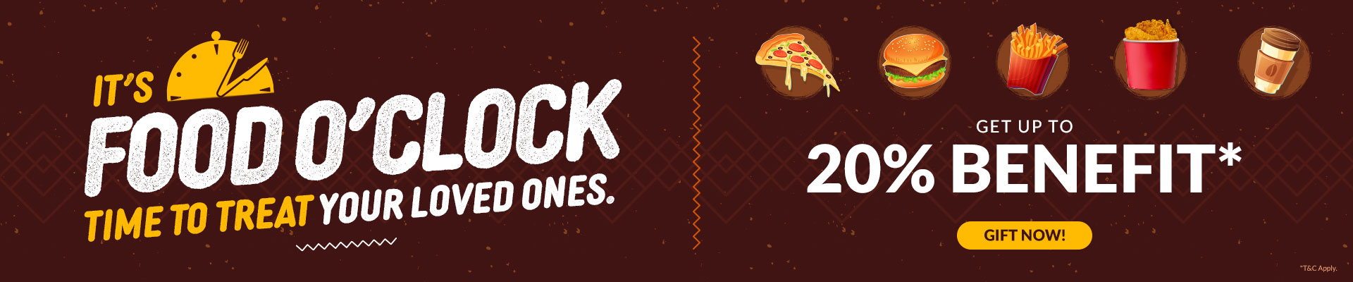 Food & Beverages Gift Cards