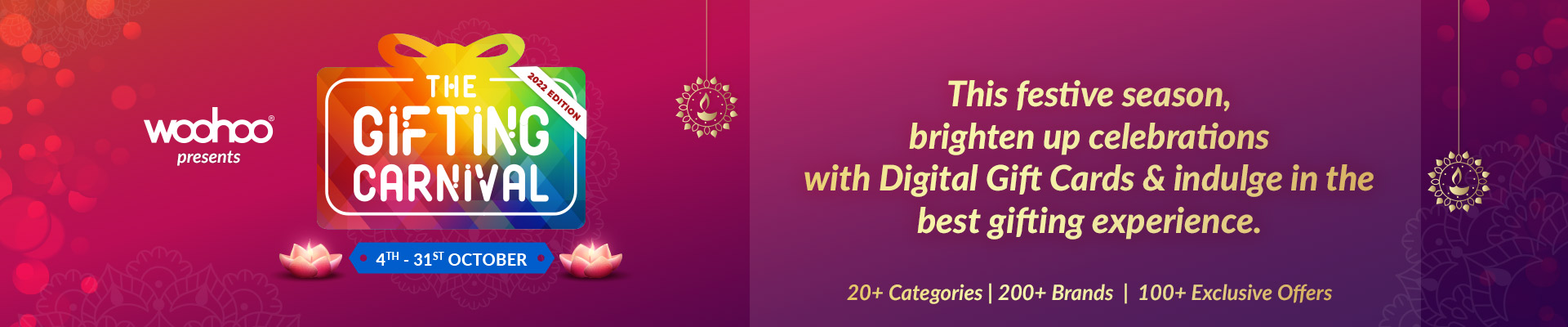 Best Gift Cards & Vouchers for Diwali