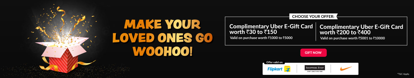 Gift an E-Gift Card and get a complimentary UBER E-Gift Card
