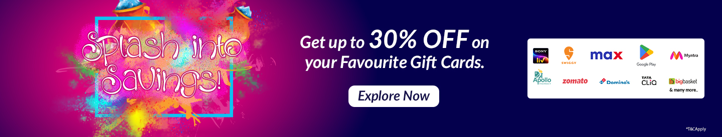 Gift Cards and Gift Vouchers