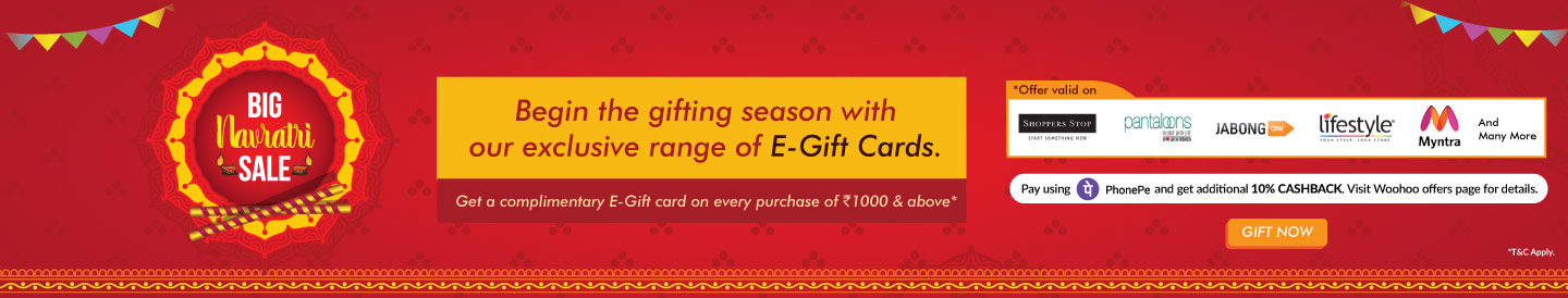 Navratri Special - Big Gift Card Sale