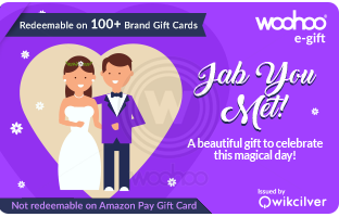Woohoo Wedding E-Gift Card - Jab you met