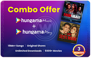Hungama Combo E-Gift Card - 1 Year Subscription - Rs 799