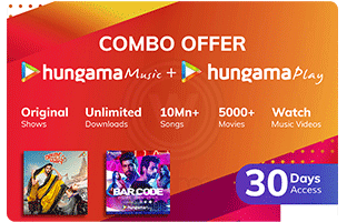 Hungama Combo E-Gift Card - 1 Month Subscription - Rs 149