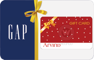 EMI - Arvind E-Gift - GAP (Instant Voucher)