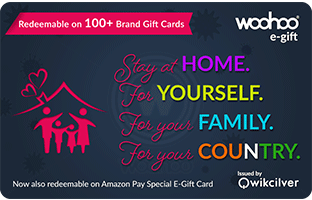 Woohoo Stay at Home E-Gift Card