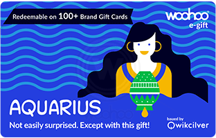 Woohoo Aquarius E-Gift
