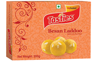 WoW! Tasties Besan Laddoo (By Bigbasket)