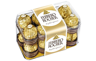 WoW! Ferrero Rocher - Chocolate, 16 pcs (By Bigbasket)