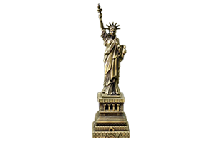 WoW! Metal Statue Of Liberty Miniature (by Pepperfry)