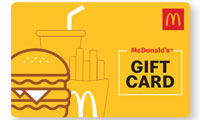 McDonalds E- Gift Card - INR 1500
