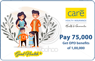 Care Health Insurance E-Gift 75000(Instant Voucher)