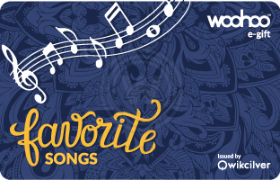 Favorite songs E-Gift by Woohoo