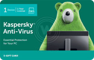 Kaspersky Antivirus E-Gift(Instant Voucher)