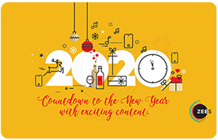ZEE5 E-Gift Card - Rs. 499 for 12 month Regional Subscription
