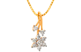 WoW! Nikhila Diamond Pendant (by Tanishq)