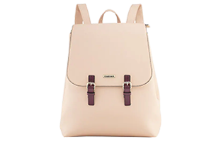 WoW! Fastrack Pink Pu Laptop Backpack