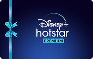 Disney+ Hotstar Premium E-Gift(Instant Voucher)