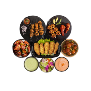 WoW! Barbeque Nation - U & BBQ Buddy Platter (Non Veg)