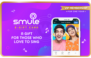 Smule E-Gift (Instant Voucher)